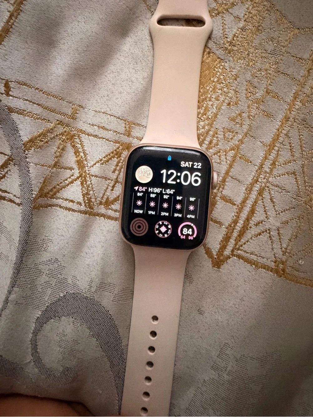 Apple Watch Series 5 44MM - Pink Sand Sport Band